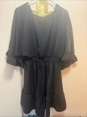 Beautiful silk black dress